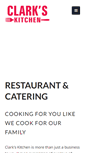 Mobile Screenshot of clarkskitchencatering.com